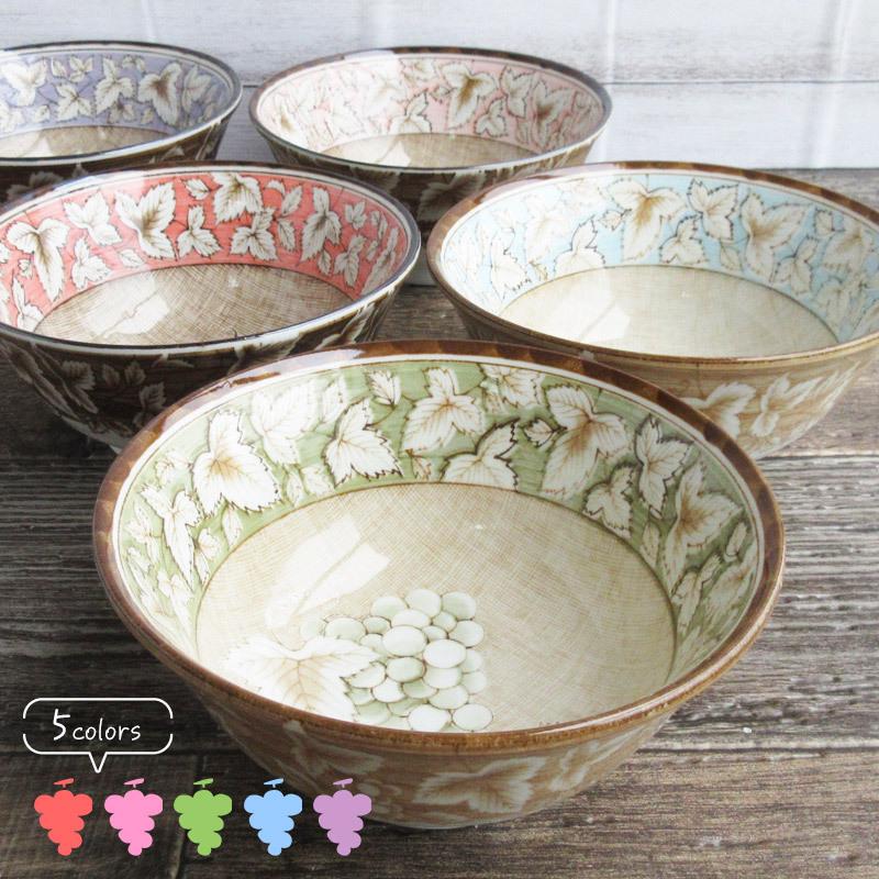 グレープ 4.8多用丼（5色選択）/ ブドウ 葡萄 THE GRAPE どんぶり  