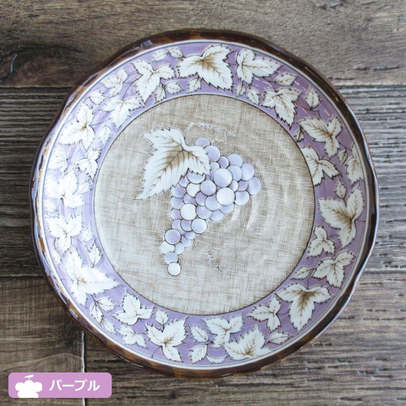 豪華 金彩 葡萄紋様5つの花の飾り皿