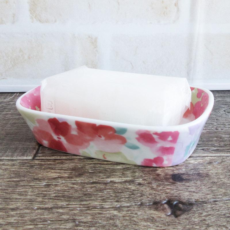 ドイツアンティーク☘️ホーロー 薔薇模様 ブレッドケース