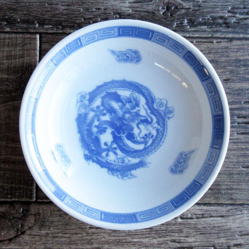 青龍 取り皿 14cm / 中華料理 中華食器 炒飯の取り皿に 深さのある皿