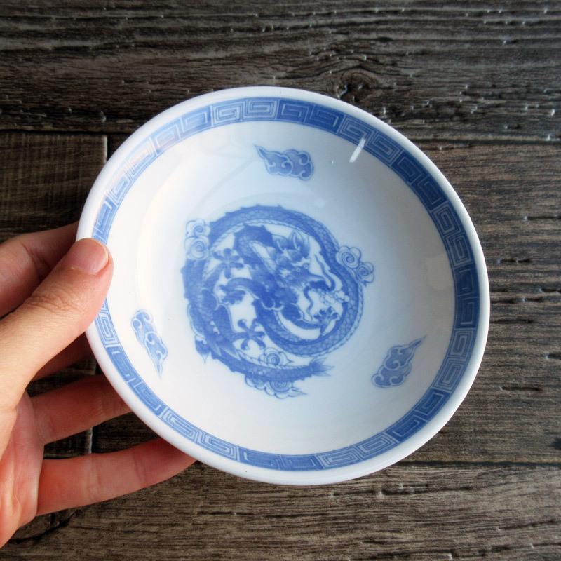 青龍 取り皿 14cm / 中華料理 中華食器 炒飯の取り皿に 深さのある皿