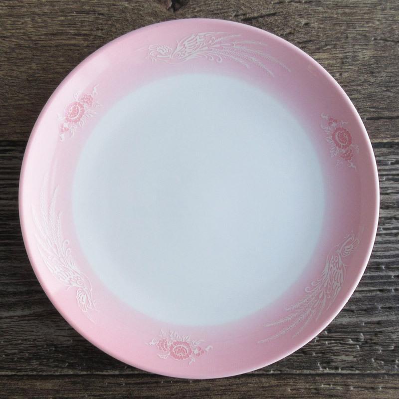 ピンク鳳凰 丸皿 18 9cm 丸プレート 中華料理 中華食器 取り皿 炒飯 チャーハン 焼きそば 上絵 ホワイト プラター U615 サラーミキ Yahoo 店 通販 Yahoo ショッピング