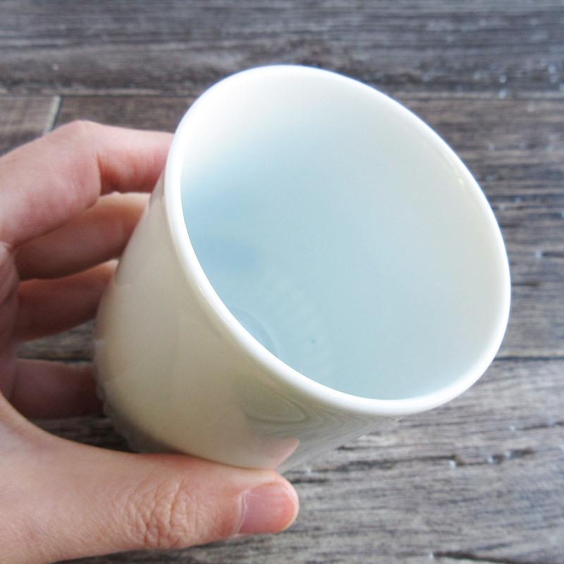 湯呑 200cc ゆのみ 和食器 縦彫り 上品 和食料理店 業務用食器 大量