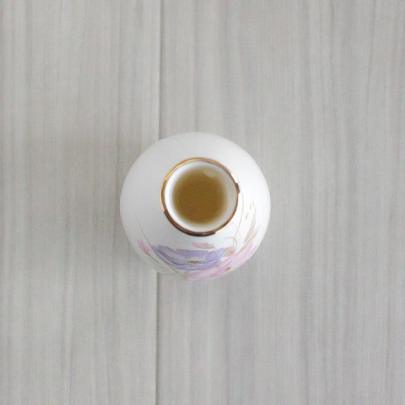 一輪挿し 花瓶 陶器 フラワーベース おしゃれ 磁器 インテリア / 花柄
