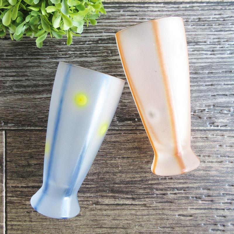 グラス ガラス食器 コップ すりガラス スリガラス 磨りガラス 昭和