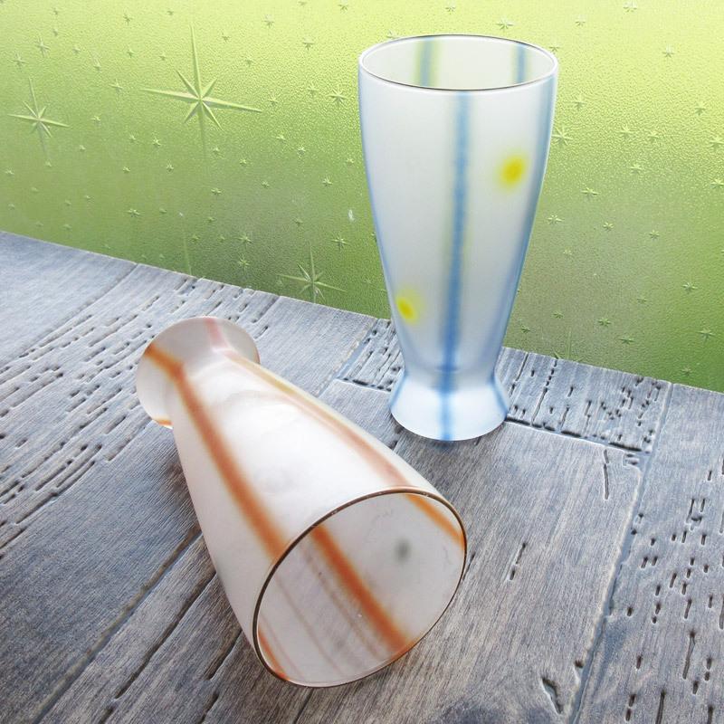 グラス ガラス食器 コップ すりガラス スリガラス 磨りガラス 昭和