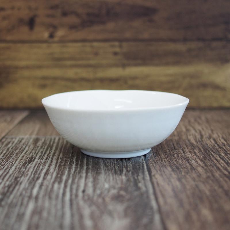 赤ライン 小鉢 Φ12cm / 和食器 白 ホワイト ボウル デザートボウル