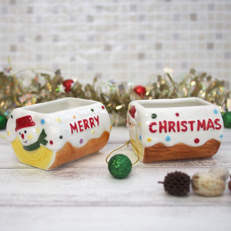 ブッシュドノエル デザートカップ / クリスマス Xmas Christmas