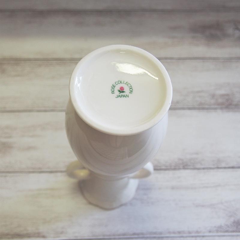 完売】アンティーク風 バラ モチーフ 花瓶 / フラワーベース 花器 雑貨