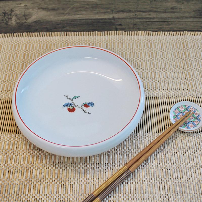 刺身鉢 和食器 向付 中鉢 業務用食器 美濃焼 柿右衛門写し 赤絵 柿