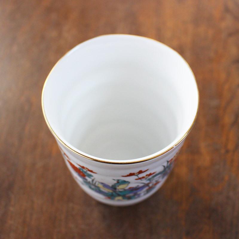 フリーカップ 和食器 コップ 白 ホワイト カップ ゴールドライン