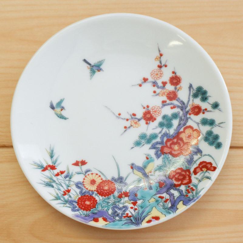 小皿 和食器 和風 漬物皿 珍味 お茶請け 和菓子 豆皿 メタ皿 / 香泉作