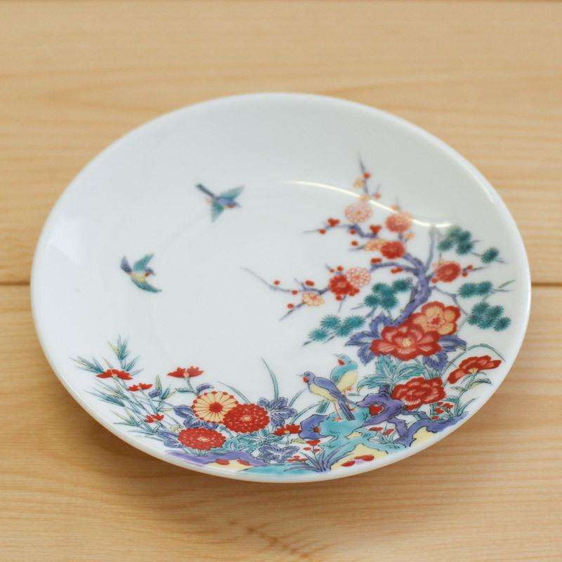 小皿 和食器 和風 漬物皿 珍味 お茶請け 和菓子 豆皿 メタ皿 / 香泉作