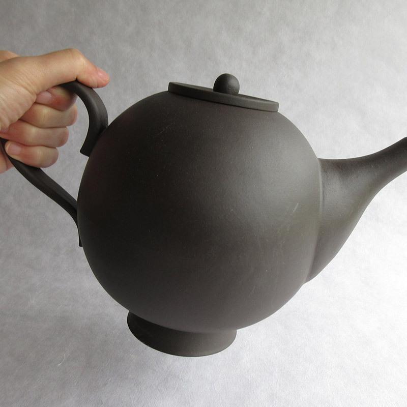 ティーポット 急須 中国茶ポット 食器 中国茶器 マット黒 アンティーク