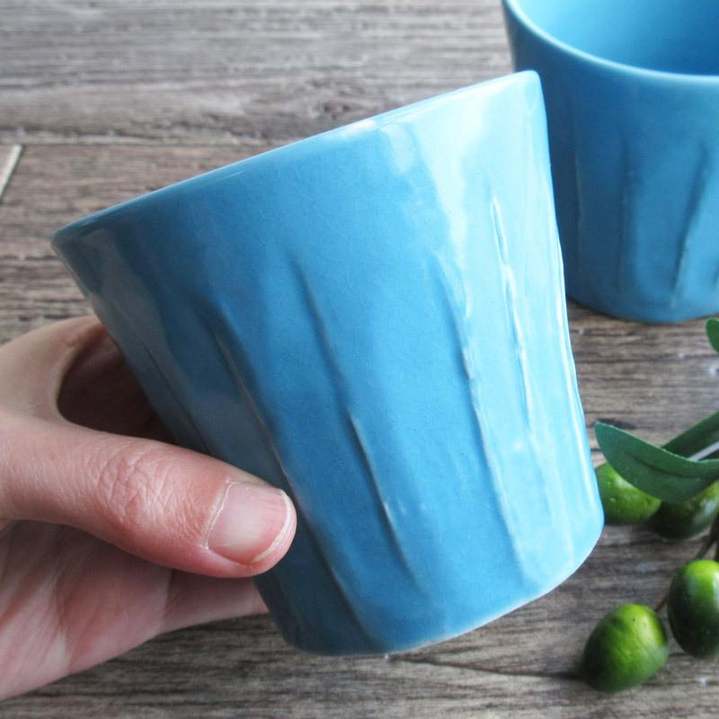 青い陶器プレート 4枚セット 未使用 食器 約23.8cm トルコブルー 青い陶器プレート 4枚セット 未使用 食器 約23.8cm トルコブルーの通販