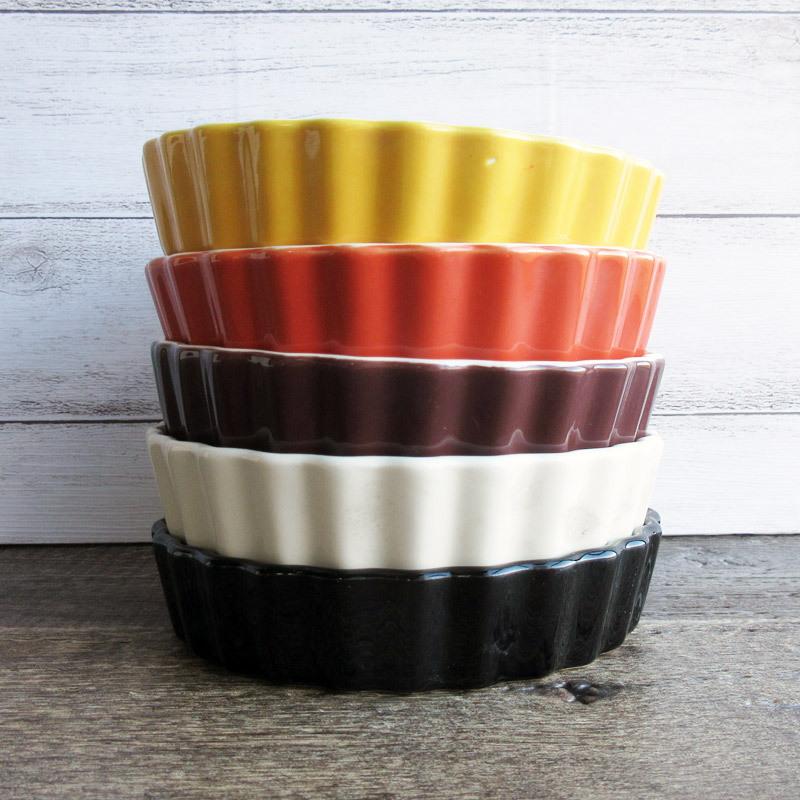 パイ皿 ココット スフレ オーブンOK 耐熱 グラタン鉢 温かみのある