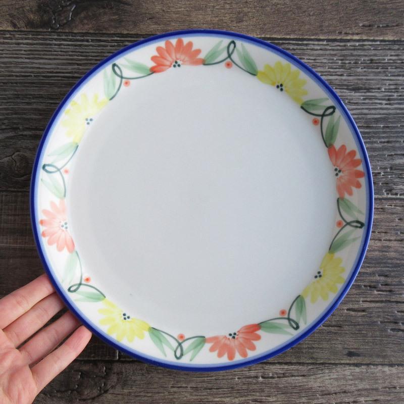 イタリア風 花柄パスタプレート 25.5cm / イタリア料理レストラン