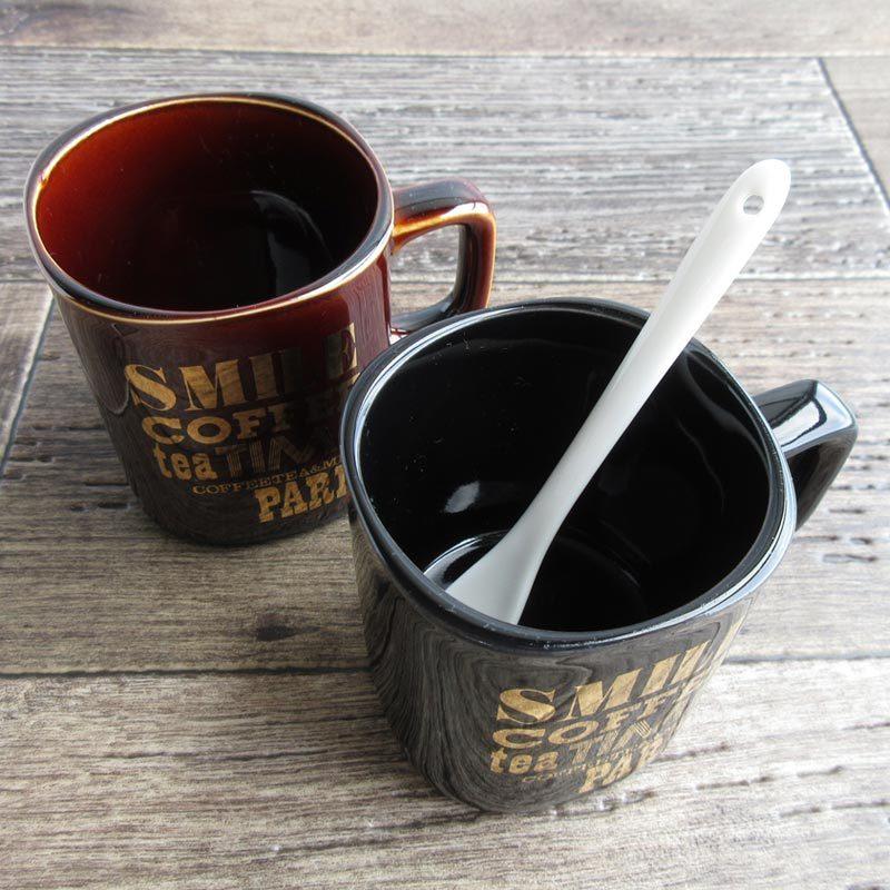 マグカップ 250cc 洋食器 コーヒーマグ コップ 昭和レトロ 四角い形