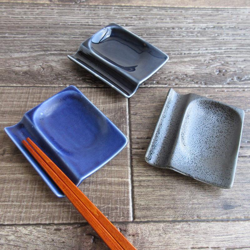 箸置き スプーンレスト おしゃれ 和食器 カトラリーレスト 美濃焼 小皿