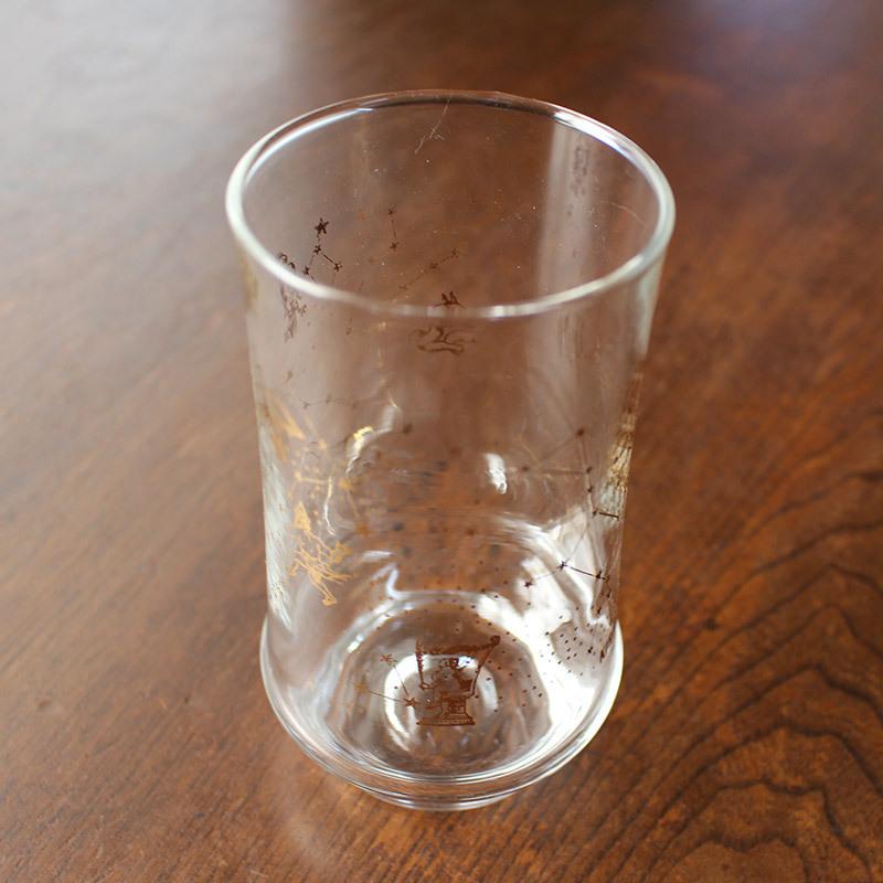 昭和レトロ 星座グラス（柄おまかせ）/ コップ アンティーク