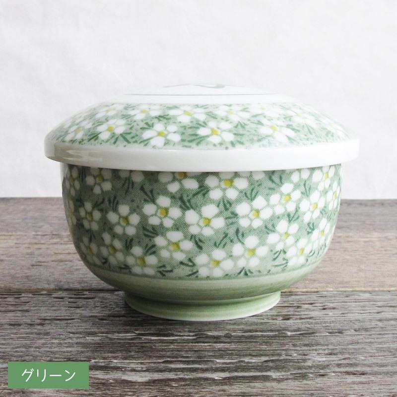 蓋付き飯器 小花柄 2色選択 韓国ドラマ 韓国料理 食器 飯碗 お茶わん 長寿のお祝い 敬老の日 寿 行事 ハレの日の器 グリーン レッド 美濃焼 日本製 有見窯 Y746 サラーミキ Yahoo 店 通販 Yahoo ショッピング