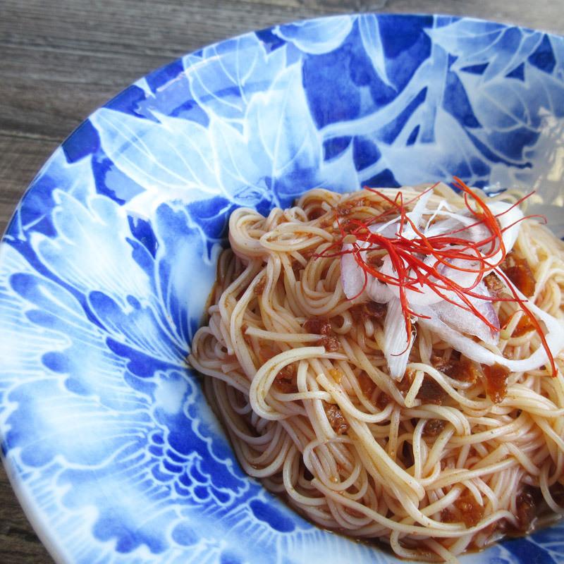 どんぶり 和食器 丼ぶり ラーメン丼 6.3寸 青 ブルー そば 蕎麦