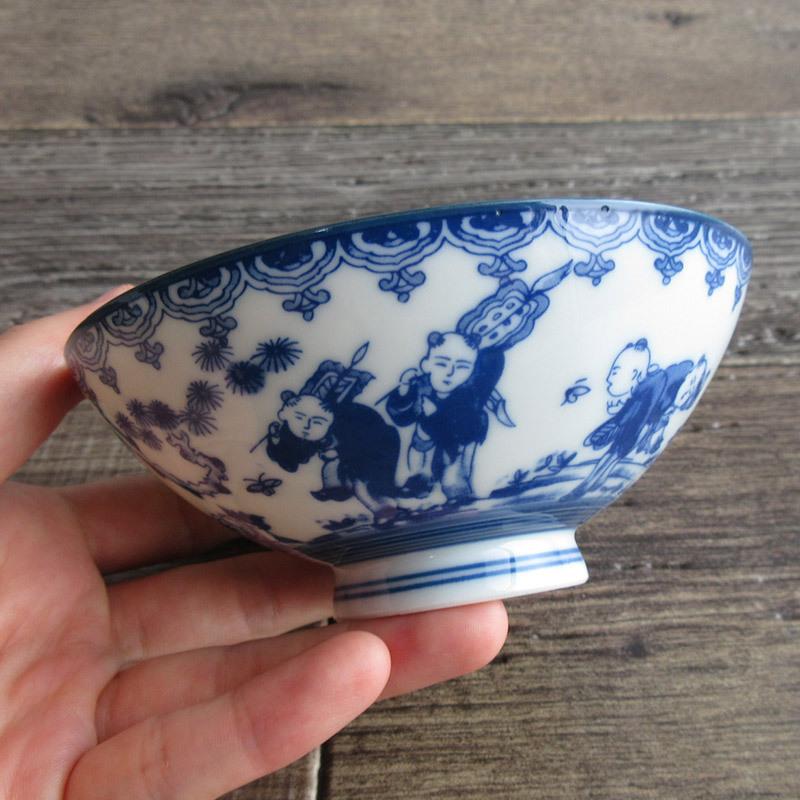 唐子童子 中平 茶碗 11.6cm / ご飯茶碗 食洗機対応 ごはん茶碗 唐子童子 中平 茶碗 11.6cm / ご飯茶碗 食洗機対応 ごはん茶碗