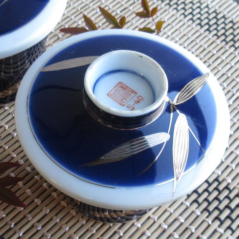 蒸し碗 和食器 陶磁器 煮物碗 むし碗 茶碗蒸し 撮影小物 レトロ 高級感
