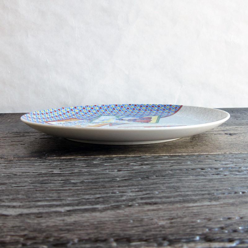 大皿 和食器 香泉作 お正月 大きなお皿 和風 昭和レトロ 百人一首