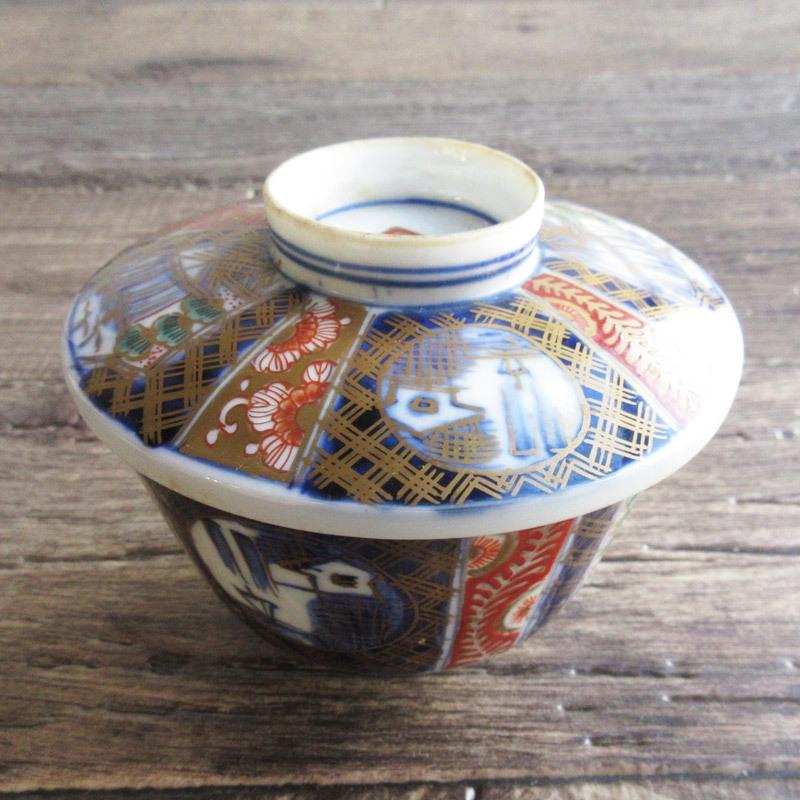 煮物碗 蓋付き煮物椀 むし碗 蒸し碗 小サイズ 撮影小物 茶碗蒸し