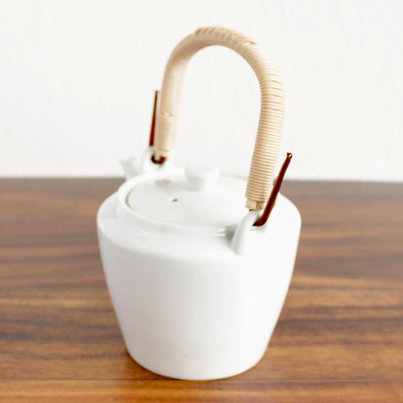 土瓶 440cc 急須 ポット 和食器 美濃焼 白い食器 ホワイト 無地