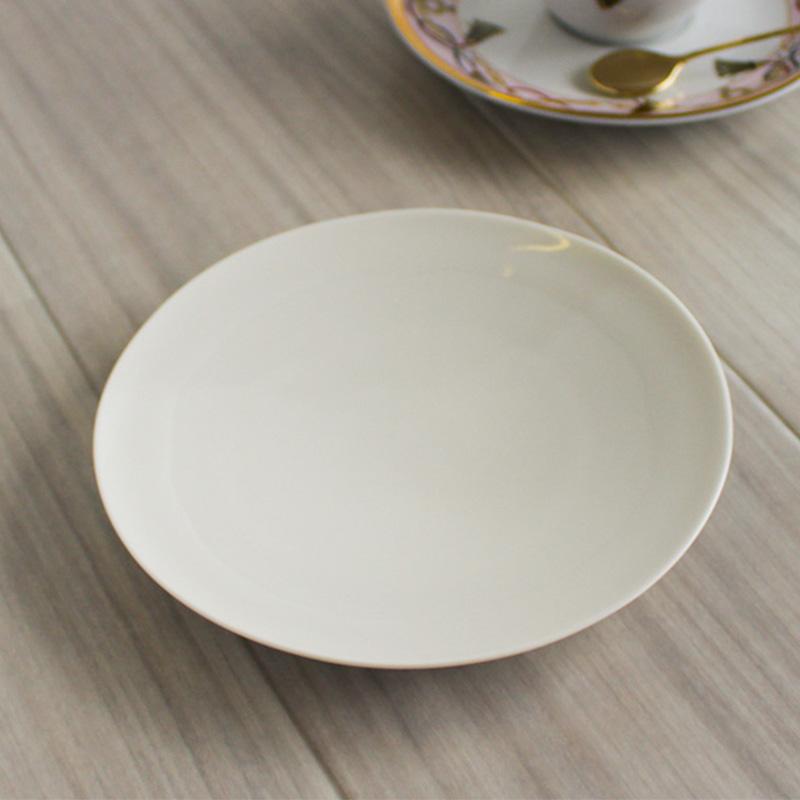取り皿 和食器 洋食器 ケーキ アフタヌーンティー プレート / 乳白
