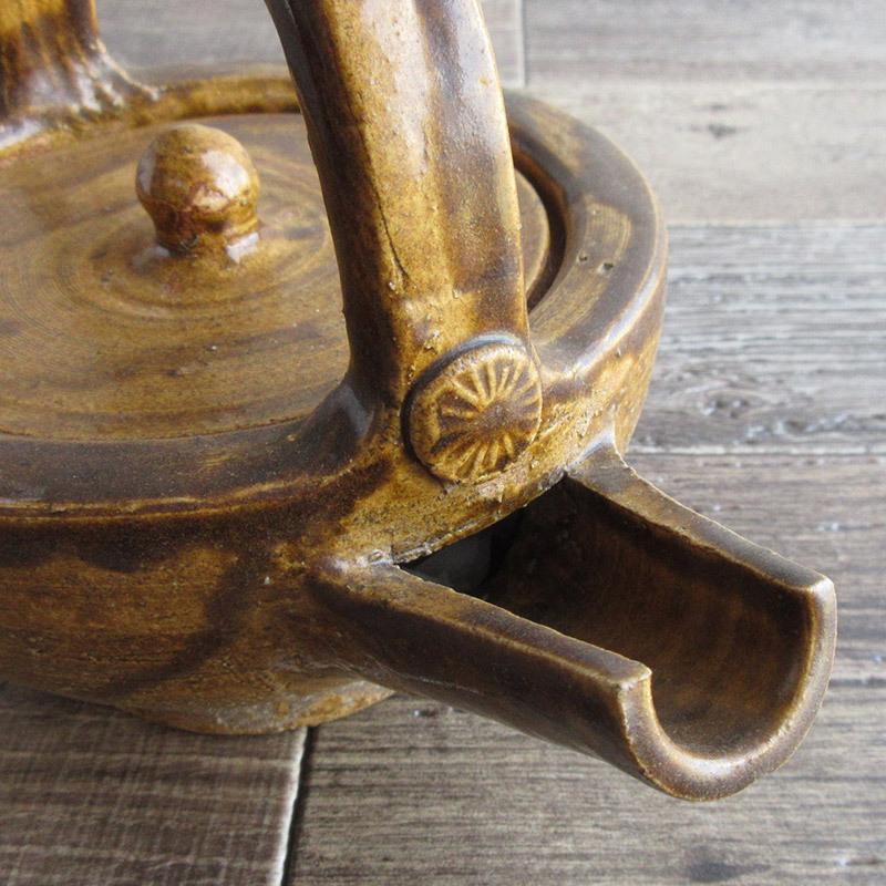 水差し 陶器 生活骨董品 土瓶 急須 花器 ティーポット ポット 茶器