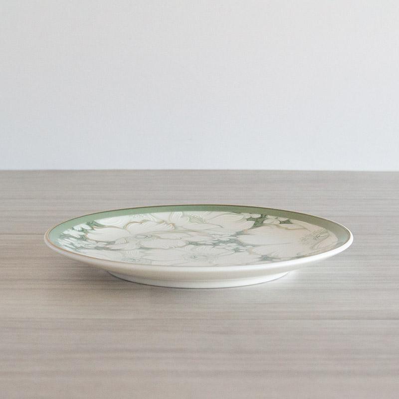 ナルミ　お皿　絵変わり　6枚　植物　ボタニカル NARUMI プレート 食器 丸皿 小皿 取り皿 取皿 鳴海製陶 デッド