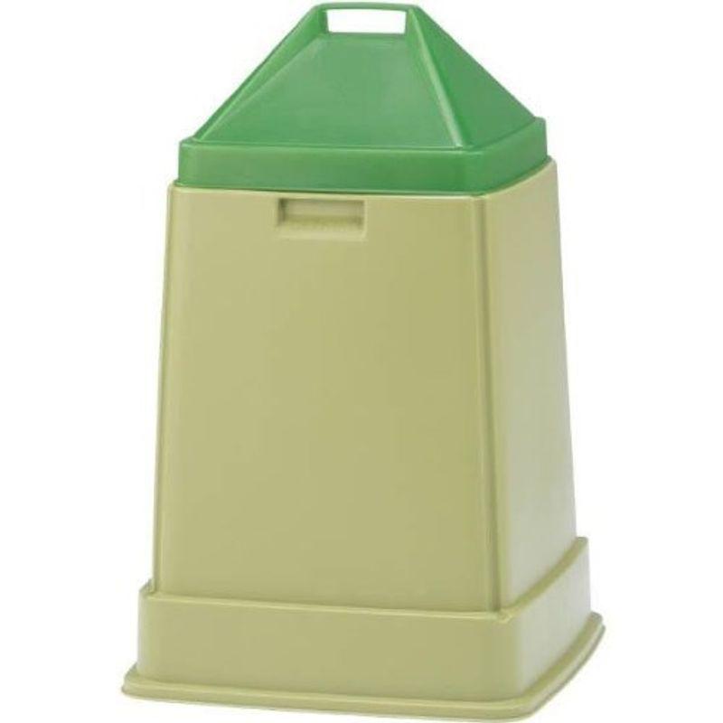 生ごみの減量・堆肥化が簡単に出来る 三甲 サンコー 生ゴミ処理容器 コンポスターD-70型 804007-01 グリーン 簡易パッケージ品