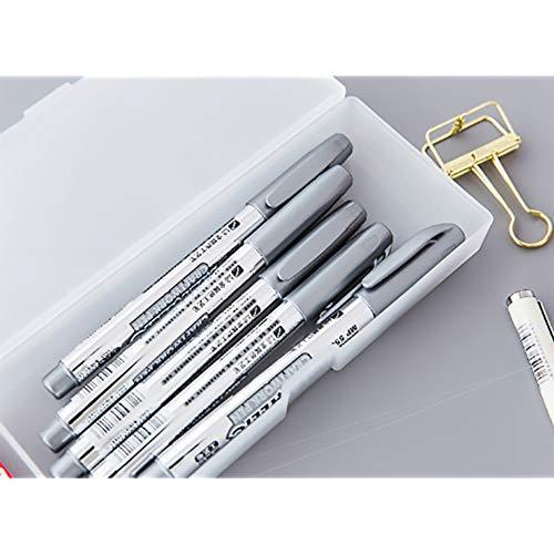 特別オファー 白透明 シンプル 半透明 鉛筆ホルダー プラスチック ペンボックス 筆箱 ペンケース ｑiilu ボックス 事務用品 白 学生用 学生文具 小物収納ボックス 筆箱 Www Sohojapanesedining Com