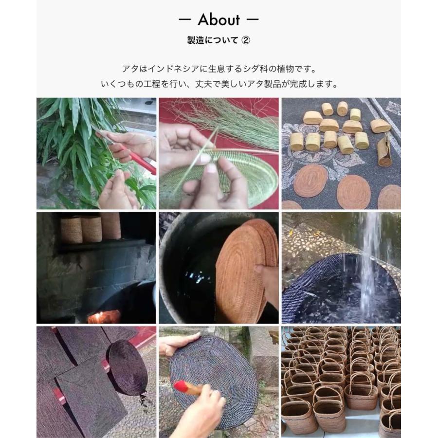 sarasa design（サラサデザイン） アタのかご細工のブレッドバスケット