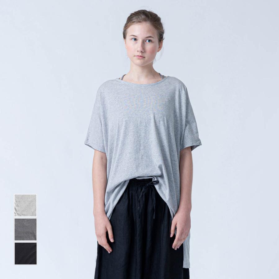 Tシャツ レディース きれいめ ゆったり シンプル チュニック トップス 無地 メール便可 B2c オーガニックコットン Tシャツ ドルマン半袖 Deltageophysics Com