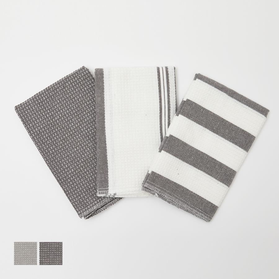 毎日の台所やテーブルで食器拭きやティータオルとしておすすめ メール便可 B2c ディッシュクロス ワッフル L 3枚入り Itk003 Sarasa Design Store 通販 Yahoo ショッピング