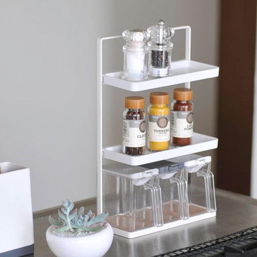 sarasa design（サラサデザイン） おしゃれでコンパクトな調味料ラック
