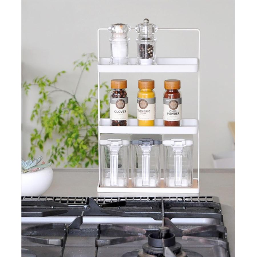 sarasa design（サラサデザイン） おしゃれでコンパクトな調味料ラック