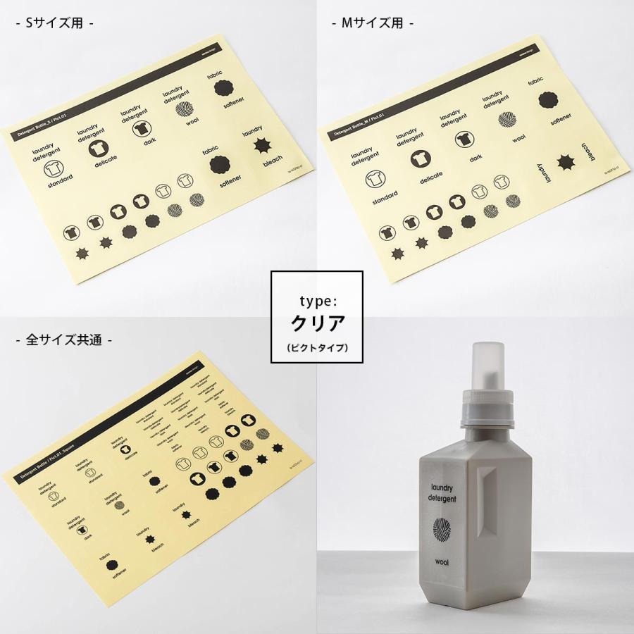 sarasa design（サラサデザイン） ランドリーボトル 洗剤ボトル