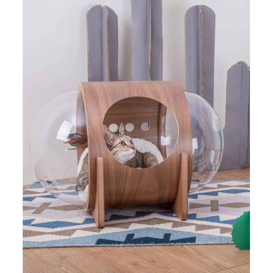 正規品 猫ベッド ペットベッド 猫グッズ 猫ハウス ペットハウス 猫用ベッド［MYZOO〈マイズー〉宇宙船アルファ ネコハウス］ 【TM1918968149】(11385円)
