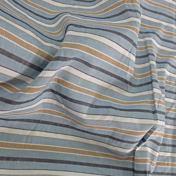 リヨセル麻混ソフトストライプ生地（11-8708-1）  生地巾140cm   数量1（50cm）450円    【NORTHERN LINEN/高級リネン素材】*値下げしました* |  | 12
