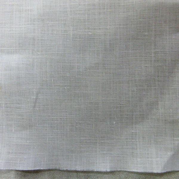 リネン100%織生地（OEB-39390W）無地（白/蛍光晒）　生地巾112cm 数量1（50cm）490円  【特価商品】MADE in JAPAN |  | 02