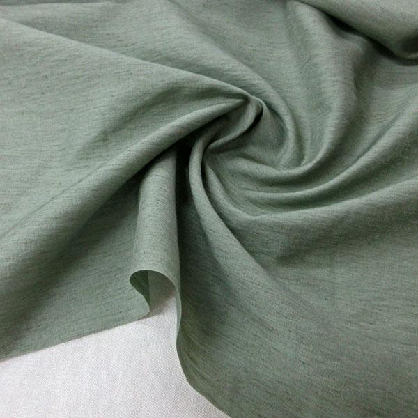 【小紋工房】麻レーヨンシャンブレー織生地（KKF1748-W）　生地巾140cm 数量1（50cm）390円  【特価商品】MADEinJAPAN |  | 08