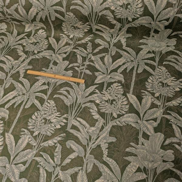 綿麻混織生地メロンクロス（5025-310）ボタニカルプリント　生地巾110cm   数量1（50cm）390円　　 MADEinJAPAN |  | 13