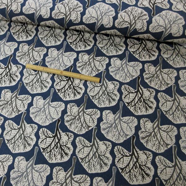 コットンリネンキャンバス生地（AP55804-1）北欧の森PT  生地巾110cm 数量1（50cm）490円  MADE in JAPAN    *1mまで送料250円/ネコポス便可能* |  | 12