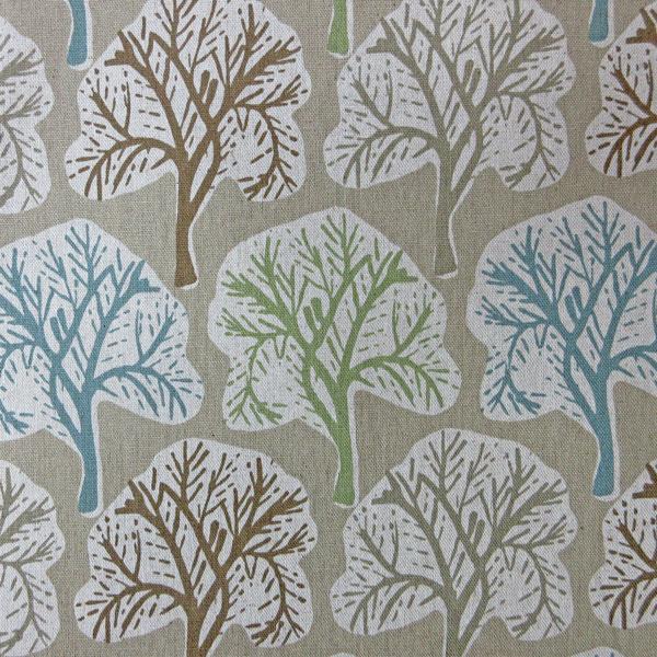 コットンリネンキャンバス生地（AP55804-1）北欧の森PT  生地巾110cm 数量1（50cm）490円  MADE in JAPAN    *1mまで送料250円/ネコポス便可能* |  | 01