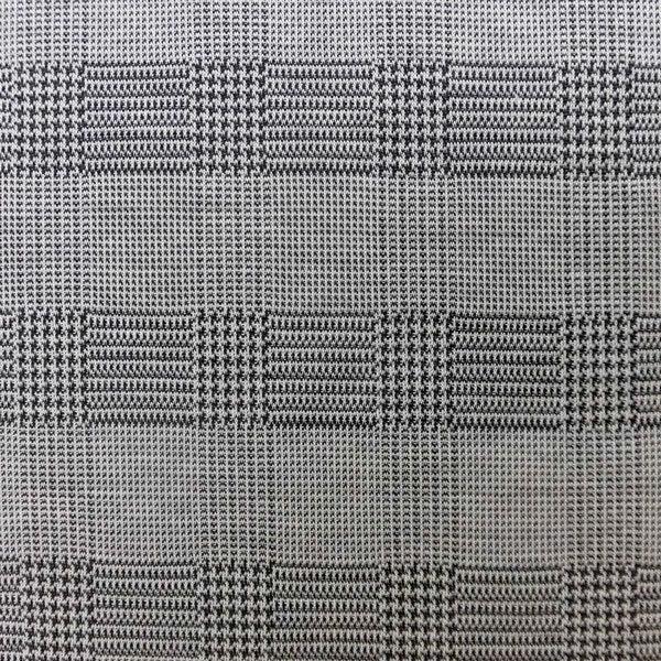 T/Rジャガードファンシーニット（KH100）グレンチェック柄